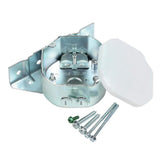 Westinghouse 0124000 Sidemount Plus Fan Box, 2-1/8 Inch Deep Gray