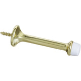 National Hardware N199372 V236 Rigid Door Stops in Brass, 2 pack