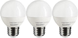 Sunlite G16 LED Dimmable Decorative Globe Vanity Light Bulbs, Frosted, 5W (40W Equiv.), 350 Lumens, Medium E26 Base, Mirror Ligh