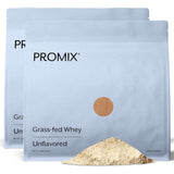 Promix Whey Protein Powder, Unflavored - 5lb Bulk - Grass-Fed & 100% All Natural - Post Workout Fitness & Nutrition Shakes, Smoo