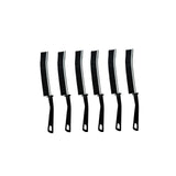 Hard Bristle Crevice Cleaning/Gap Cleaning Brush,Slim Flat Curved Brush