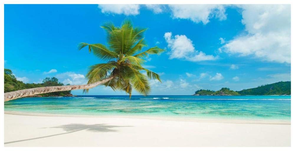 Tropical Beach, Seychelles-Paper Art-74,,X38,,