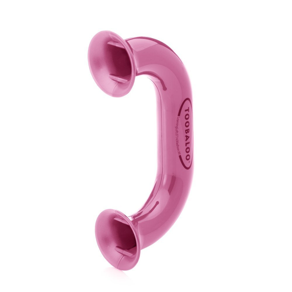 (Pink) Toobaloo Auditory Feedback Phone – Accelerate Reading Fluency, Comprehension And Pronunciation With A Reading Phone.,Education & Crafts