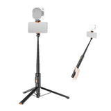 NEEWER 57.9 Selfie Stick Tripod Compatible with iPhone Samsung Android, Metal Portable Lightweight Travel Cell Phone Stand with 