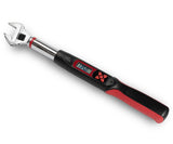 Tapha Tools Adjustable Digital Torque Wrench 19.9 to 99.5 ft-lbs (27-135 N-m) Torque Range, 5-27 mm Adjustable Jaw, LED and Buzz