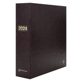 FranklinCovey Storage Binder Protect Past and Future Planner Pages (Monarch, Burgundy)