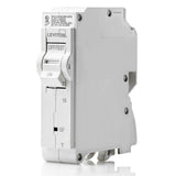 Leviton 15A 1-Pole Plug-On GFCI Branch Circuit Breaker, Thermal Magnetic, 120 VAC, LB115-GFT, White