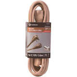 Coleman Cable 3535 14/3 General-Use Appliance Extension Cord; 12-Foot; beige (035353323)