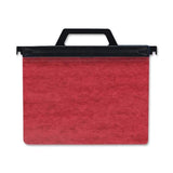 ACCO 2Hole Laser Printer Hanging Expandable Binder, 8.5 x 11 Inches, Red (55261)