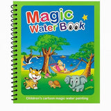 Magic Book for Kids 25 Years | Reusable Magic Water Books with Water Pens | Magic Water Book for Kids Educational & MessFree
