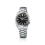Seiko Stainless Steel Analog Black Dial Men'S Watch-Srpk89K1, Band Color-Silver