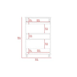 Verona Kitchen Cart -Kitchen -White / Dark Walnut