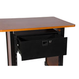 Onstage Rdls4000 4U Locking Rack Drawer, Shallow (Rdls 4000) , Black
