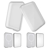 GHIJKL 2 Pack Case for Magsafe Battery Pack, Clear/Clear
