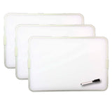 Flipside FLP18732-3 2 Sided Magnetic Dry Erase Board - 3 Each