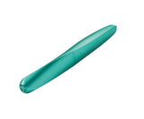 Pelikan Twist Fountain Pen with 2 Ink Cartridges, Medium Nib, Cold Alaska, Blister Card (820172)