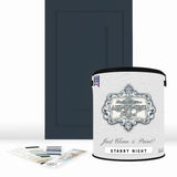 ALL-IN-ONE Paint, Starry Night, Gallon - Durable cabinet and furniture paint. Built in primer and top coat, no sanding needed. I