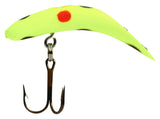Yakima Bait Flatfish F5 High Action Plug, 1 3/4Inch, Chartreuse