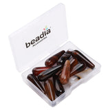BEADIA Natural Dream AgateTeardrop Stone Beads 10x30mm 12pcs Dangle Earring Charm for DIY Jewelry Making