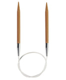 Bryson Circular Knitting Needle, Brown, US 10, 6mm