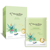 My Beauty Diary-Aloe Vera Soothing Facial Mask, Hydrating and Soothing, Refreshing Water Serum Face Sheet Mask for Quick Absorpt