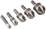 IRWIN IRWIN Tools 1877791 Black Oxide Countersink Drill Bit, 5Piece Set
