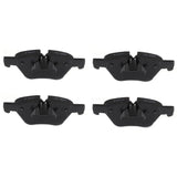 ECCPP D1061-7967 Front Semi Metallic Disc Brake Pad Set Fit For BMW 128i 2008-2013,For 325i 2006,For 325xi 2006,For 328i 2007,Fo