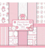 Scrapbook STAMPERIA Baby Bears Girl