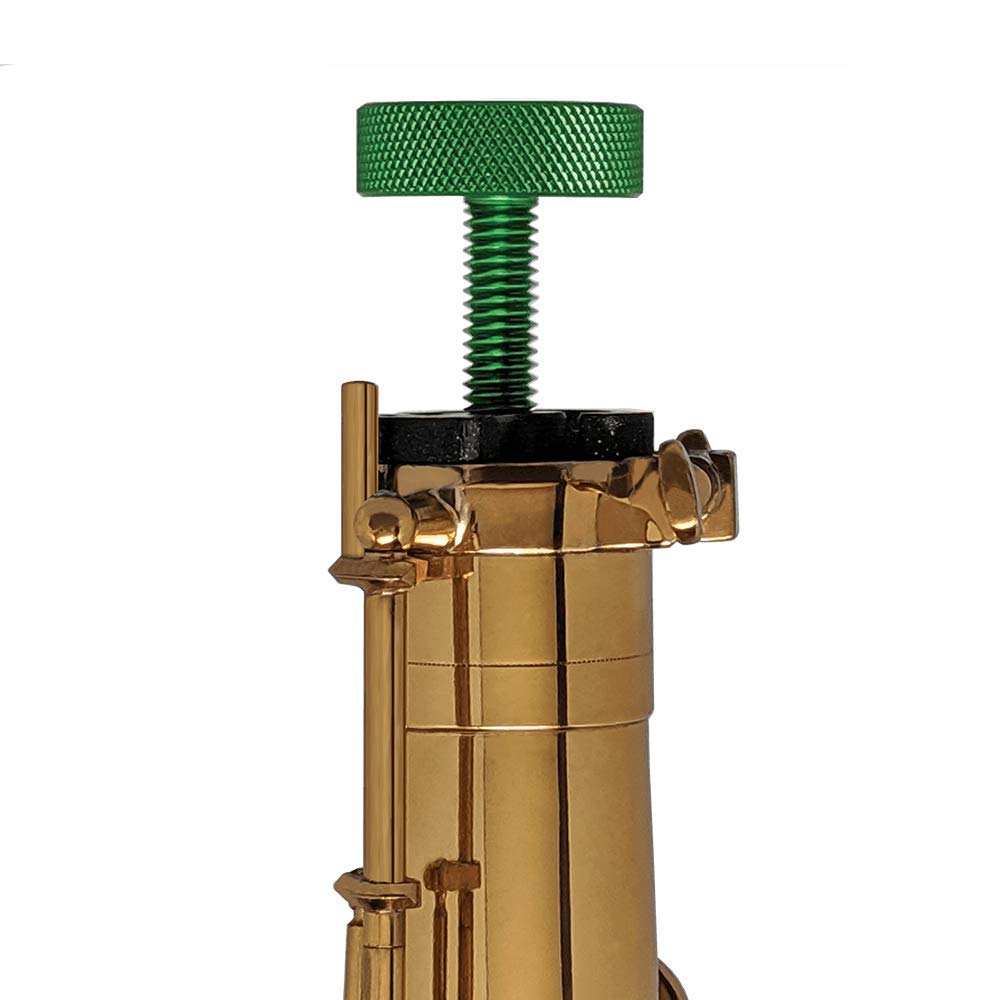 GapCap Tenor Saxophone end plug flex fits in your sax, expands to fit your case, vents air to dry the body tube, and shock absor