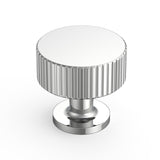Asidrama 10 Pack Polished Chrome Kitchen Cabinet Knobs Drawer Knobs Cabinet Hardware Zinc Knobs for Dresser Drawers