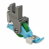 SNAPPSY Roller Zipper Presser Foot Antimaterial Bunching Adjustable Zipper Presser Foot Professional Finish Sewing Accessory for