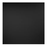 Genesis Smooth Pro Black Vinyl Ceiling Tiles Easy Dropin Installation Waterproof, Washable and FireRated (6x6 Inch Sample)