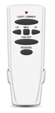 Ceiling Fan Remote Control with Reverse, Remote Control with Dimmer Replacement for Hampton Bay, Hunter, Compatible UC7078T CHQ8