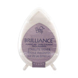 Tsukineko Brilliance Dew Drop Inkpad, Starlite Silver