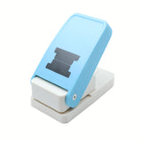 1.5 inch Tab Punch Craft Lever Punch Handmade Paper Punch for Crafting Scrapbooking Cards,DIY Cards Making Candy Color by Random