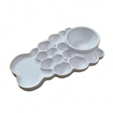 MultipleCompartment Cloud Paint Palette Easy to Clean Palette with Mixing Wells Washable Art Supply Sturdy for Painters, Artist
