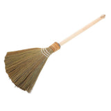 NUOBESTY Natural Straw Broom Vietnamese Corn Whisk Broom with Wooden Handle