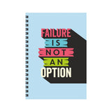 Drawguud A5 Notebook 200 Pages Single Line | Wiro Spiral Binding | 100% Virgin Paper Fsc Certified | Ruled Notebook For School, 
