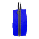 Ujeavette Waterproof Laundry Shoes Storage Pouch Portable Zipper Tote Bag Blue