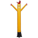 HI SUYI 20ft Advertising Inflatable Tube Men Blow Up Giant Waving Arm Fly Puppet Christmas Decorative Signs for Business Store Party (No Blower)