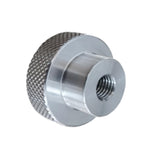 CHANCS Aluminium Alloy Handwheel 22mm OD Thread M8 Knurling Handwheel Stepper Motor Fine-Tuning Handwheel