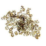 Bnf 6x100 Pieces Wood Arabic Numbers Scrapbooking Embellishments 15mm | Other Scrapbook Embellishments | Scrapbooking Embellishm