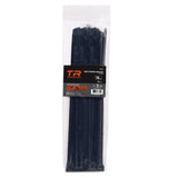 TR Industrial MultiPurpose UV Resistant Black Cable Ties, 18 inches, 50 Pack