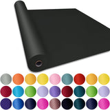 SMART&CASUAL 36 x 2,520 (210) Black Kraft Craft Paper Roll for Gift Wrapping Bulletin Board Bouquet Flower Kids Art Packing Par