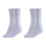 Mukhaksh (Pack Of 2 Pairs = 4 Socks Women Girls Cotton Terry Running Sports Athletics Cricket Badminton Basketball Football Tenn