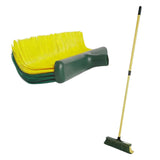 Artificial Grass Turf Broom Astroturf Rake/Brush. Also Great Carpet Rake & Groomer (Curved Bristle)