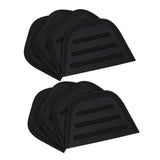 jojofuny 8pcs Heavy Duty PVC Luggage Corner Edge Guards Protective Suitcase Corner Pads for Packing Protection and Anti Collisio