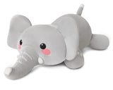 TOYSYM Weighted Stuffed Animals, Elephant Stuffed Animal with Weighted Beads, Cute Plush Toy Pillow Gifts for Adults Kids Boys G