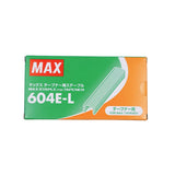 MAX USA Tapener MAX Staples 604EL,1 Box Sanver Supply,4 inch x2 inch x0.25 inch