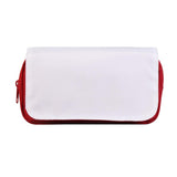 Chashaobo 4 PCS Customizable Heat Transfer Blank Pencil Case Pen Bag Sublimation Printable Cosmetic Bag with Zipper DIY Custom B